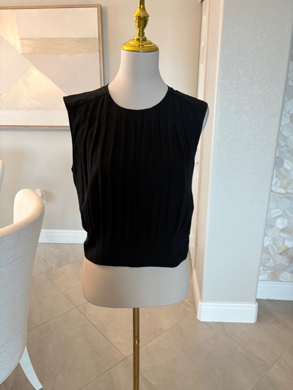 NWT Ann Taylor Pleated Top